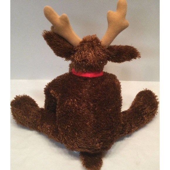 Hallmark Rodney Reindeer Jingle Bell Collar Plush Stuffed Animal 12" Sparkle - Picture 4 of 6
